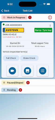 AutoGarage Technician Screen 2
