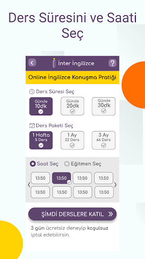 İnter İngilizce Konuşma Kursu Screen 3