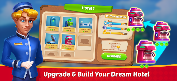 Dream Hotel: Hotel Manager Simulation games 1.4.1 screenshots 11