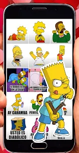 Stickers Simpson Pack 2023