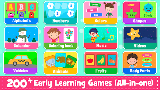 Kids Preschool Learning Games  screenshots 1