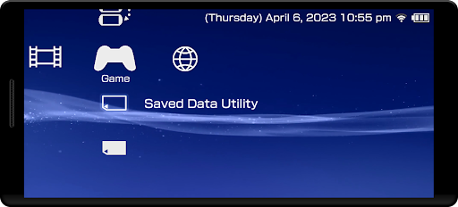 PSP Simulator - Launcher Screen 2