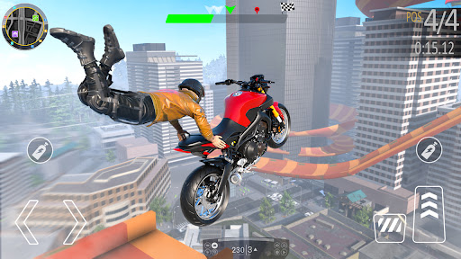 Crazy Stunt Rider GT Bike Game