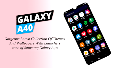 Theme for Samsung Galaxy A40 Screen 2