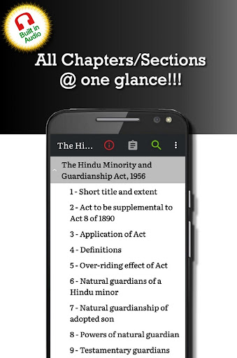 Android application Hindu Minority & Guardianship screenshort