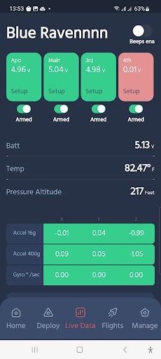 Featherweight UI Screen 3