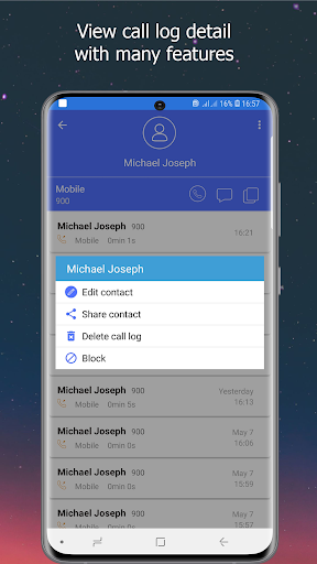 Android application Phone Dialer: Contacts & Calls screenshort
