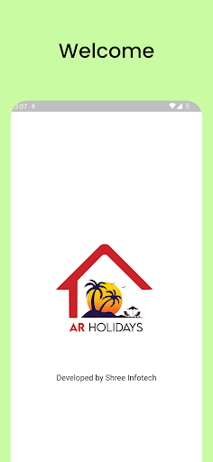 Android application AR HOLIDAYS screenshort
