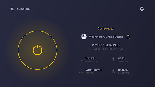 Screenshot of CyberGhost VPN: Secure VPN