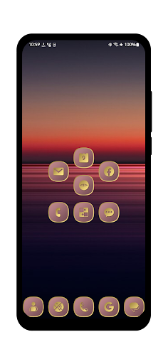 Screenshot of Royal Red Icon Pack
