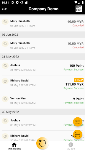 MyCashier+ Screen 2