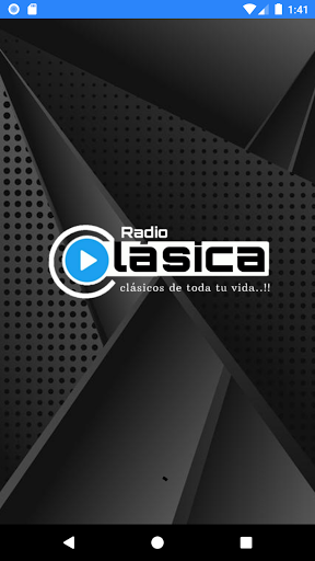 Android application Radio Clasica Perú screenshort