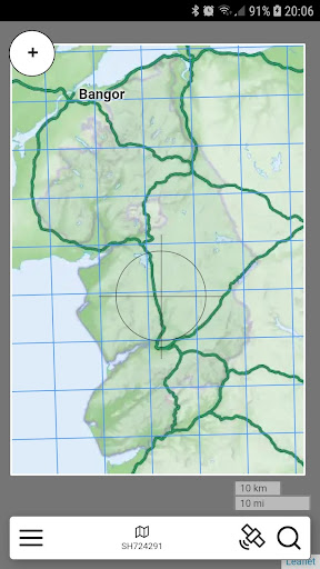 Visualização do aplicativo