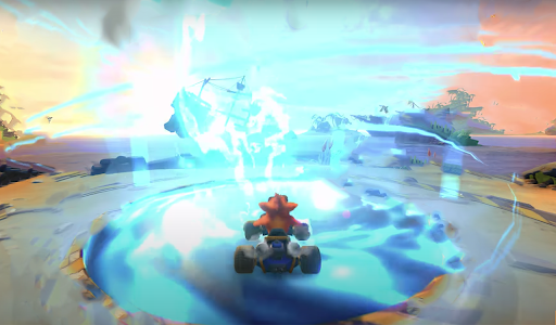 Android application Crash tag team kart racing screenshort