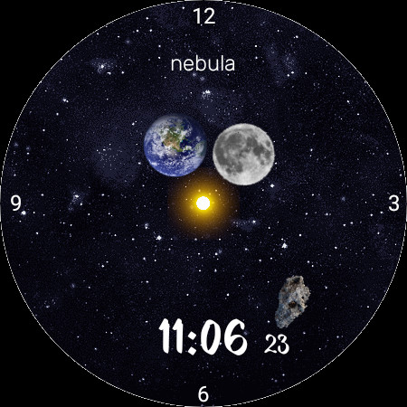 Nebula Space - Solar Face Screen 2