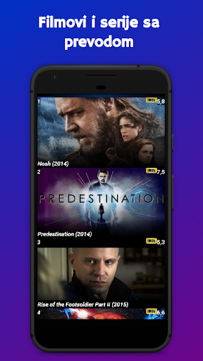 Android application Filmovi online sa prevodom screenshort