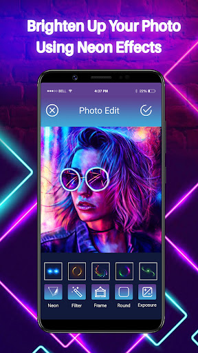 Neon Art Photo Effects