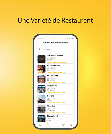 Android application TikTak TN screenshort