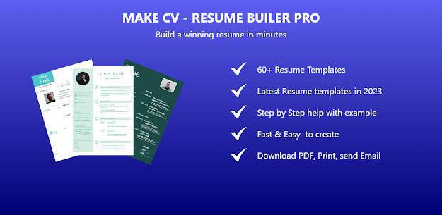Make CV – Resume Builder PRO 1