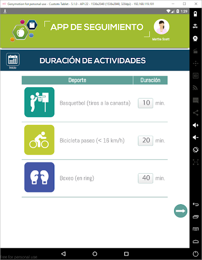 App de seguimiento Nutrimind screenshot 7