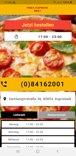 Pizza Express Meli Screen 2