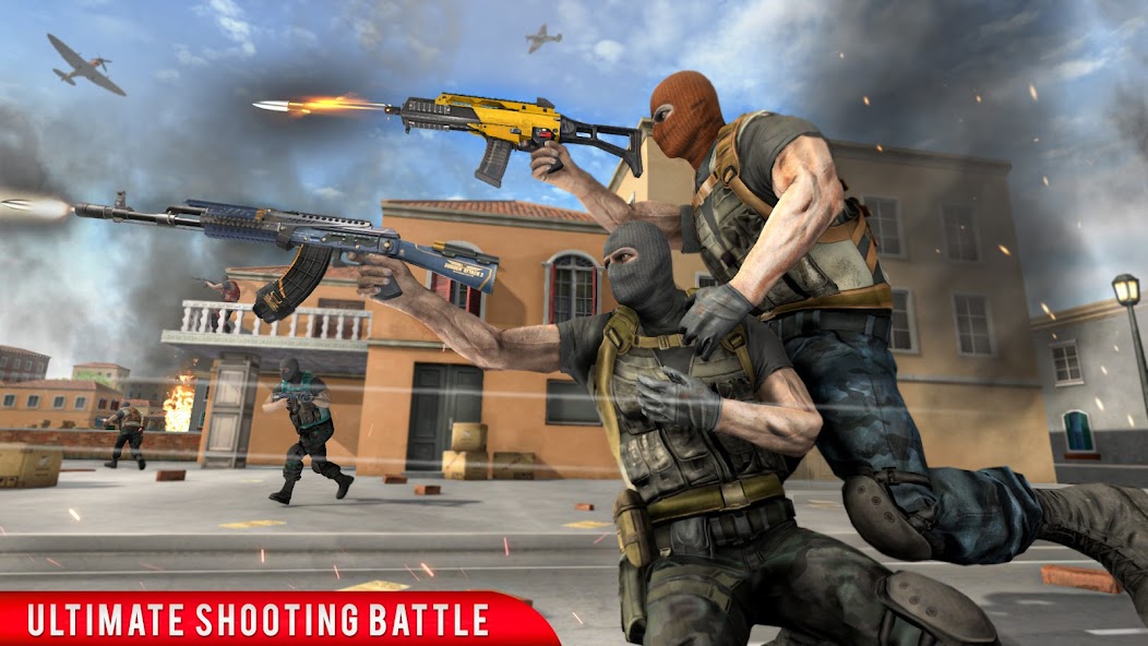 Call of modern FPS: war commando FPS Game Ver. 2.2 MOD APK, GOD MODE, DUMB ENEMY