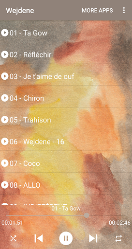 Music Wejdene & Lyrics Offline Screen 2
