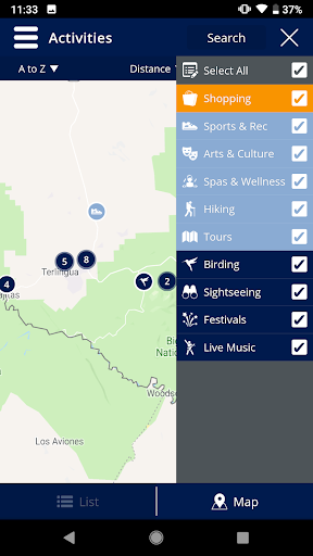 Screenshot of Visit Big Bend!