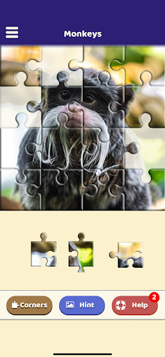 Monkey Love Puzzle Screen 2