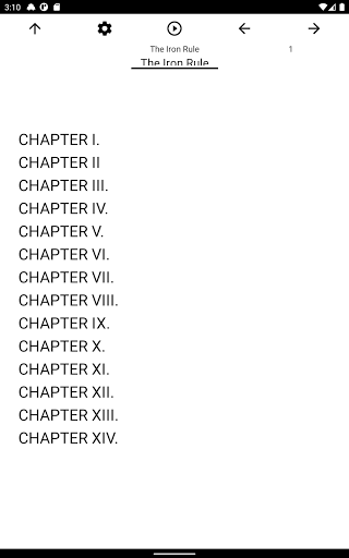 Book, The Iron Rule Screen 3