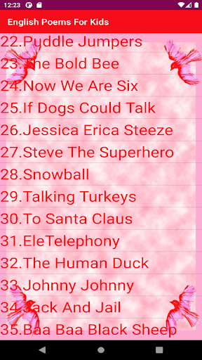 English Poem For Kids