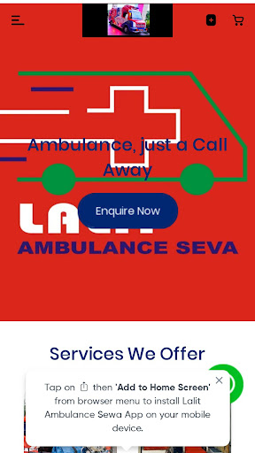 Lalit Ambulance Sewa Screen 2
