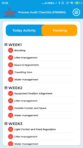 Process Audit Checklist