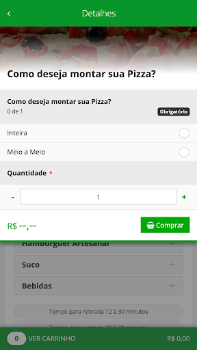 Cantinho das pizzas Rezende Screen 3