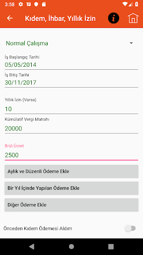 Hesap Sihirbazı Screen 3