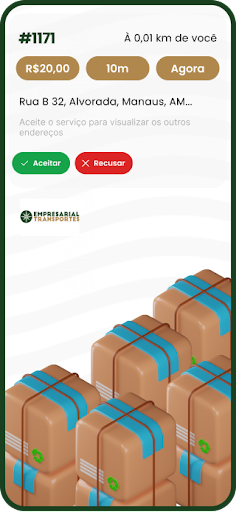 Empresarial Transporte-Cliente Screen 2