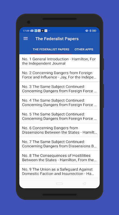 The Federalist Papers - 2.1.0 - (Android)