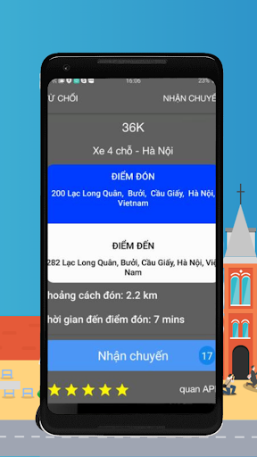 GVTAXI DRIVER Tỉnh Screen 3