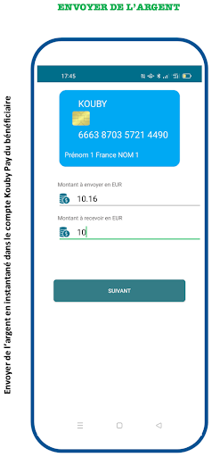 Kouby Pay Screen 2