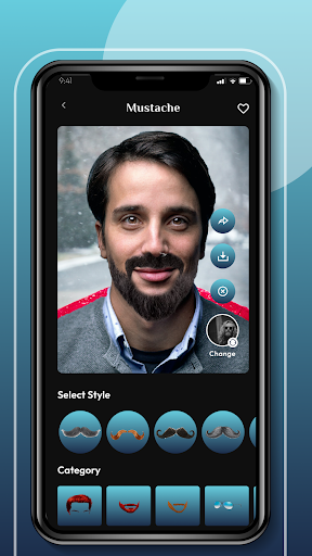 BoysHairstyle Moustache Beard