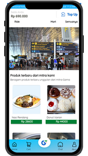 Gama: Transportasi & Travel Screen 2