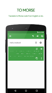 M³ Translator: Morse code Screenshot