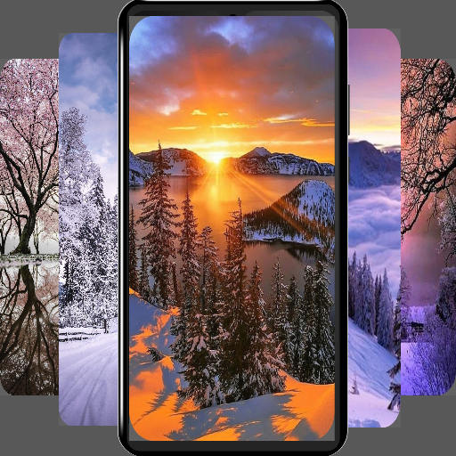Winter wallpapers- 4k animals logo