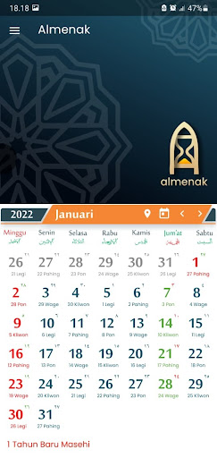 Kalender Indoensia Lengkap Screen 3