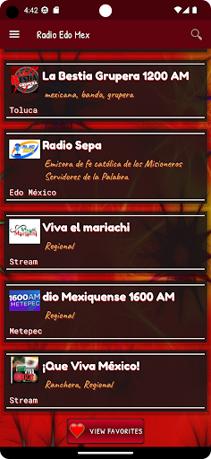 Radio Estado México (EdoMex) Screen 2