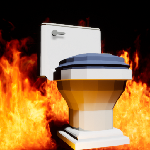 Toilet Goblin Monster Invader logo