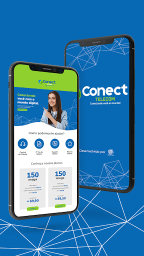 Android application Conect Telecom screenshort