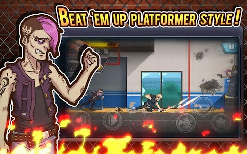 Fist of Rage MOD APK: 2D Battle Platformer (Unlimited Money) 8