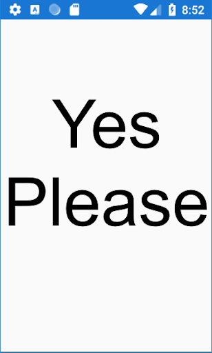 Android application Big Writing screenshort