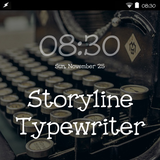 Storyline Typewriter FlipFont 2.1 Icon